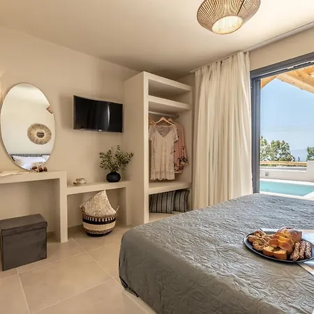 Golden With Private Pool Villa Vivlos